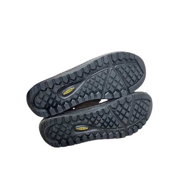 Keen Cush Mens Brown leather casual walk shoes sneakers sz 15 SKU 9605 - Picture 5 of 16